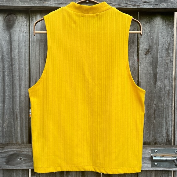 Sunny Ribbed Skater Tank - Picture 2 of 6